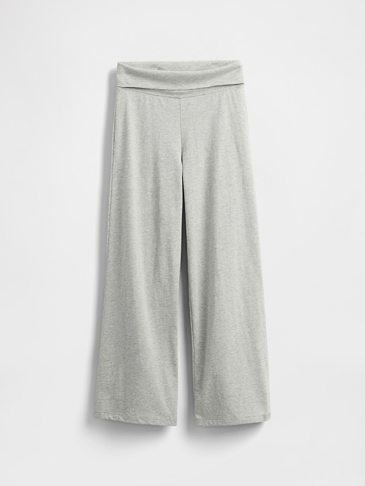leggings à jambes larges repliables pour enfants