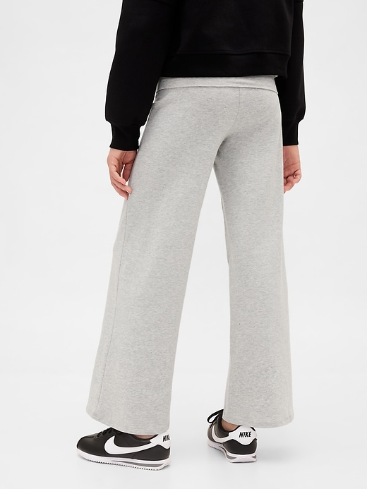 leggings à jambes larges repliables pour enfants