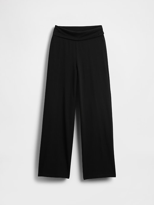 leggings à jambes larges repliables pour enfants