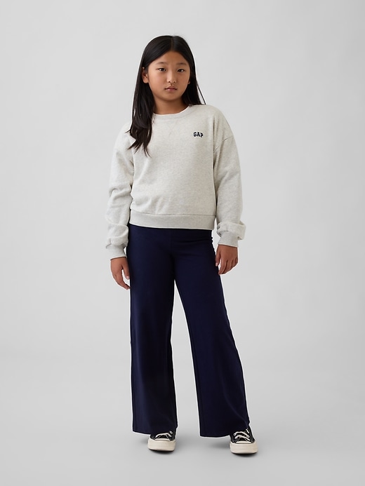 leggings à jambes larges repliables pour enfants