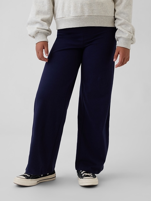 leggings à jambes larges repliables pour enfants