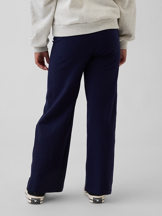 leggings à jambes larges repliables pour enfants