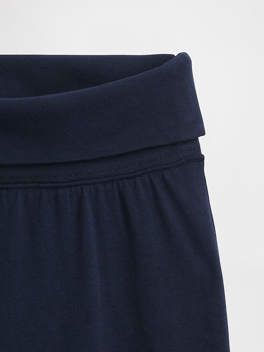 leggings à jambes larges repliables pour enfants