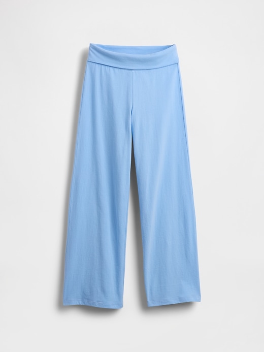 leggings à jambes larges repliables pour enfants