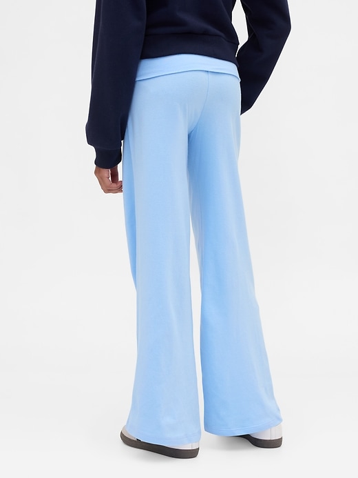 leggings à jambes larges repliables pour enfants