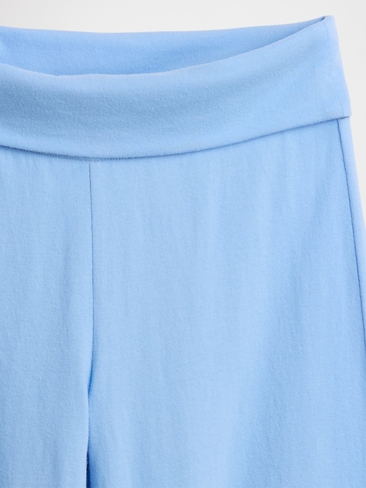 leggings à jambes larges repliables pour enfants