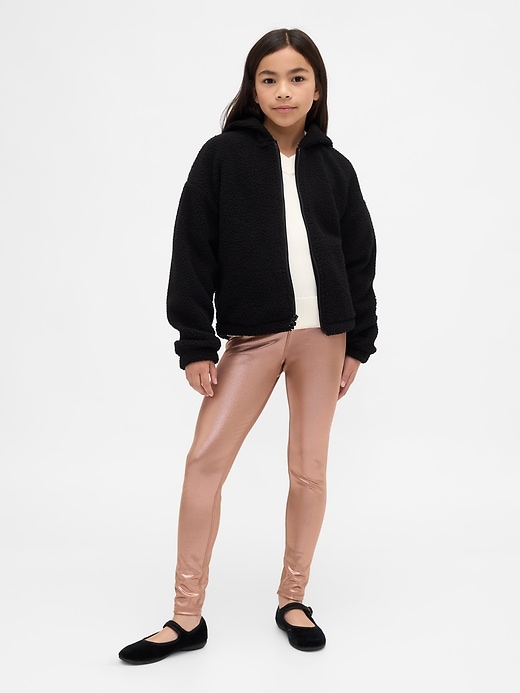 leggings brillants pour enfants
