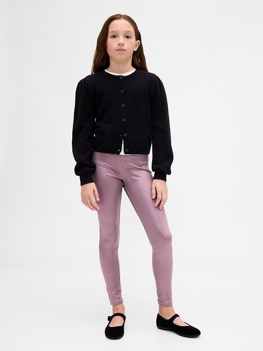 leggings brillants pour enfants