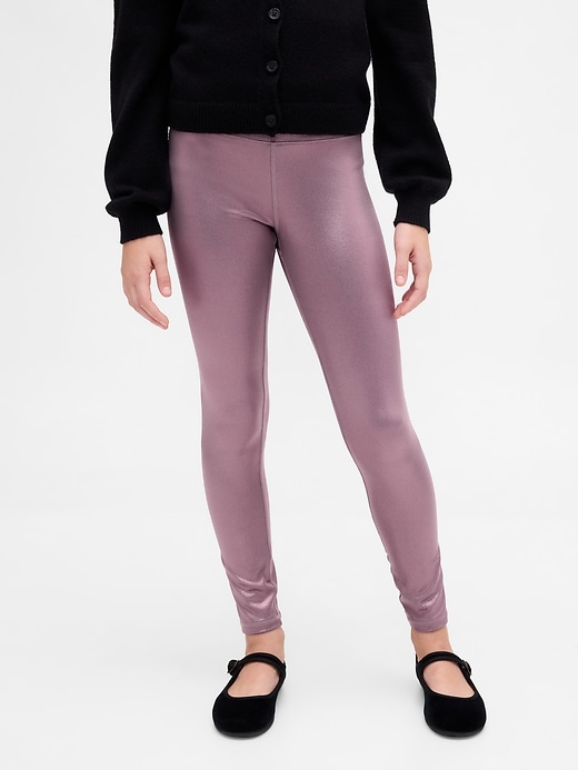 leggings brillants pour enfants
