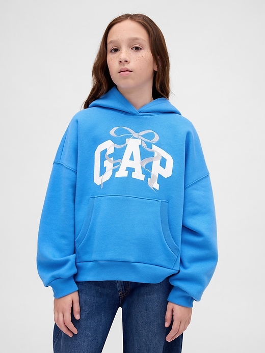 sweat à capuche oversize vintage pour enfants