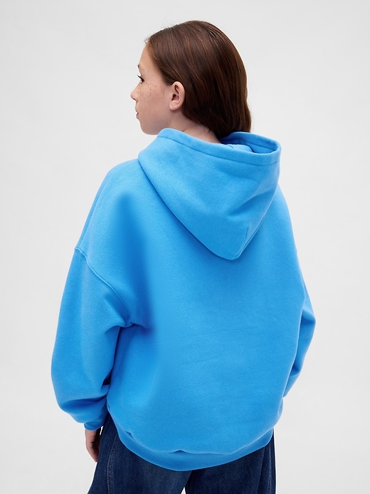sweat à capuche oversize vintage pour enfants