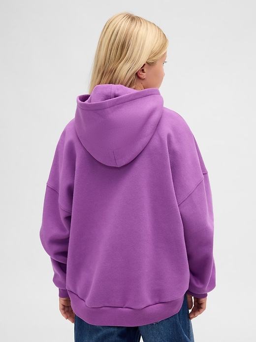 sweat à capuche oversize vintage pour enfants