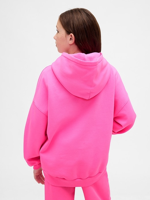 sweat à capuche oversize vintage pour enfants