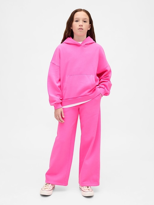 sweat à capuche oversize vintage pour enfants
