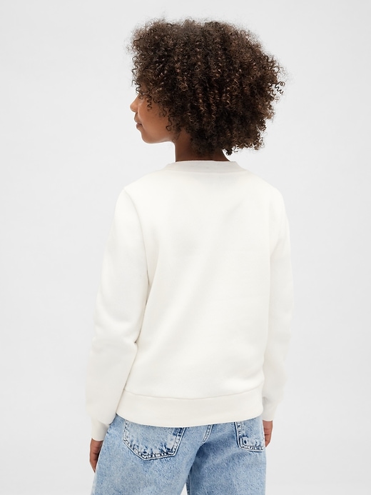 sweat-shirt enfant avec logo graphique