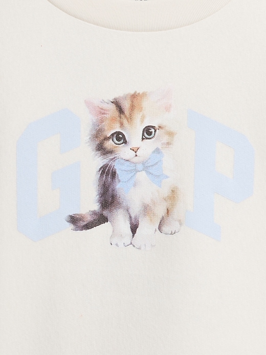 sweat-shirt enfant avec logo graphique