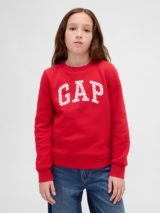 sweat-shirt enfant avec logo graphique