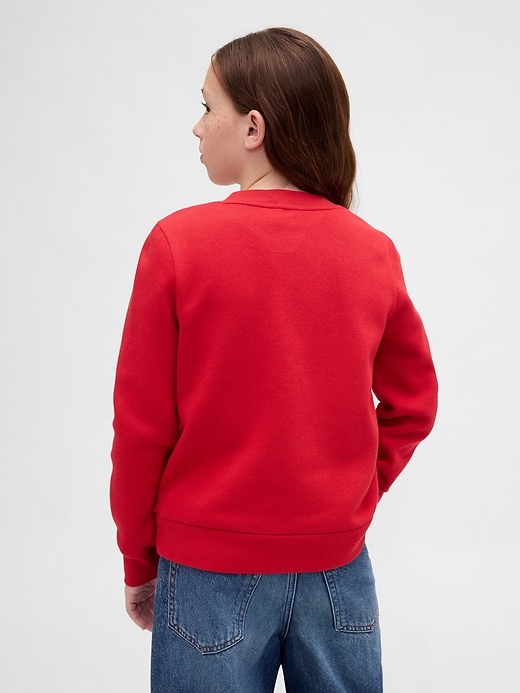 sweat-shirt enfant avec logo graphique