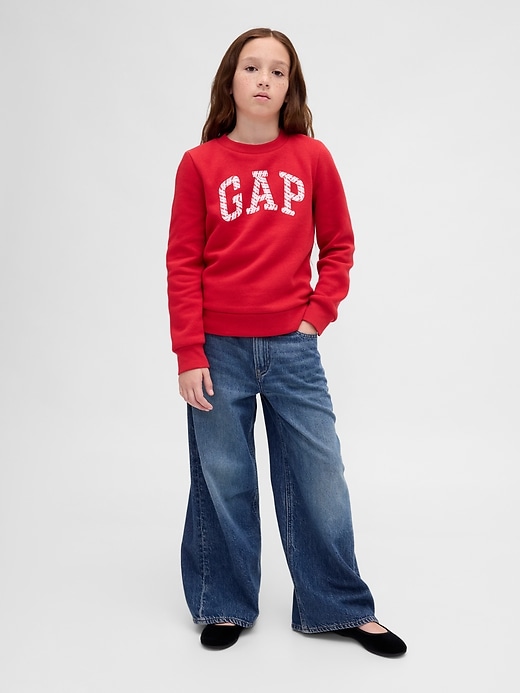 sweat-shirt enfant avec logo graphique