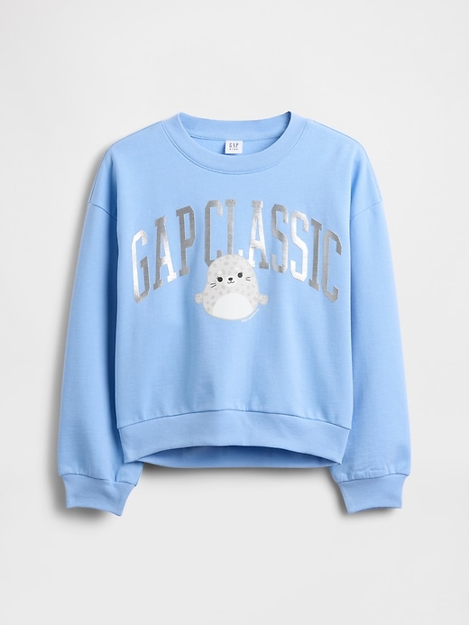 sweat-shirt vintage pour enfants avec logo squishmallow