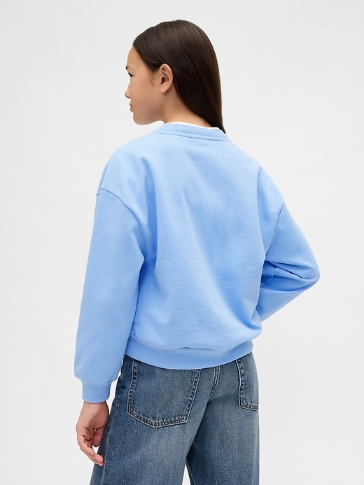 sweat-shirt vintage pour enfants avec logo squishmallow
