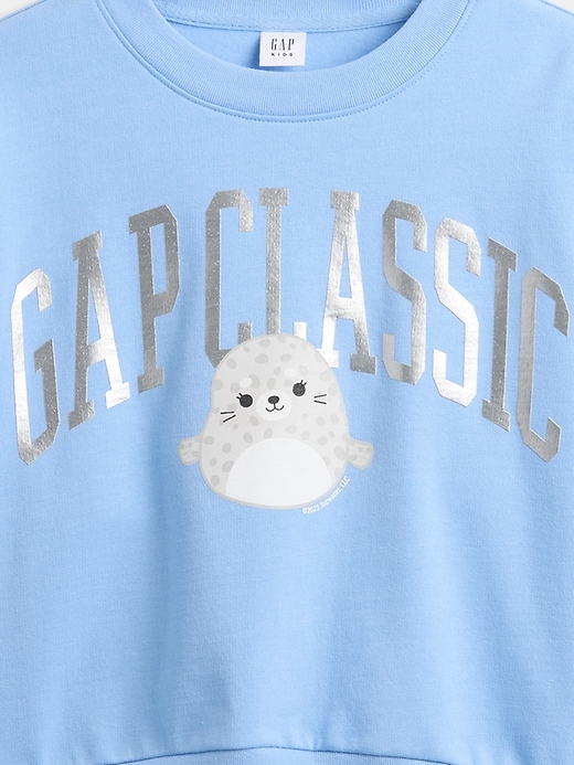 sweat-shirt vintage pour enfants avec logo squishmallow