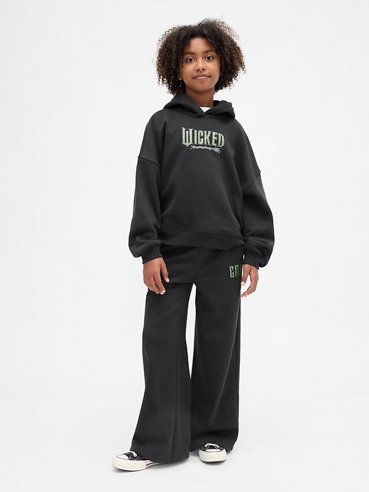 pantalon de survêtement ample et doux avec logo wicked vintage pour enfants