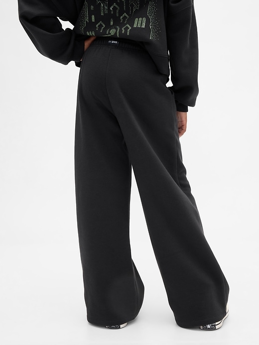 pantalon de survêtement ample et doux avec logo wicked vintage pour enfants