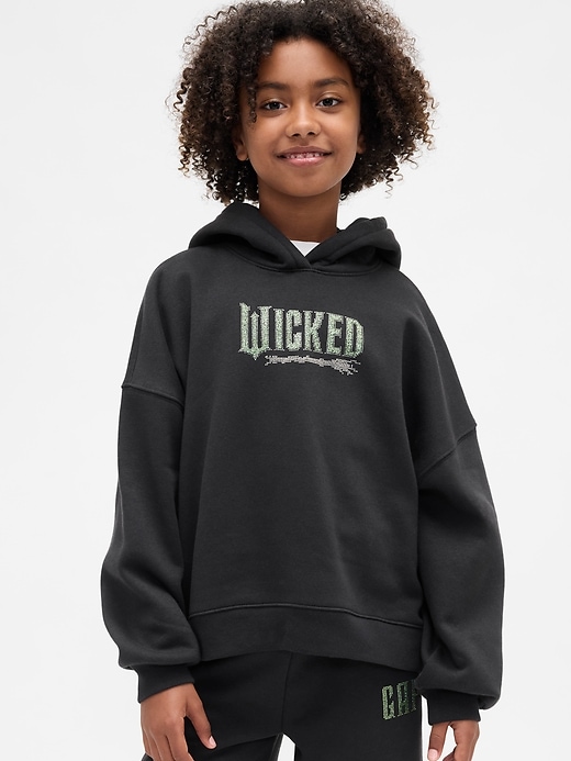 sweat à capuche oversize doux et vintage pour enfants