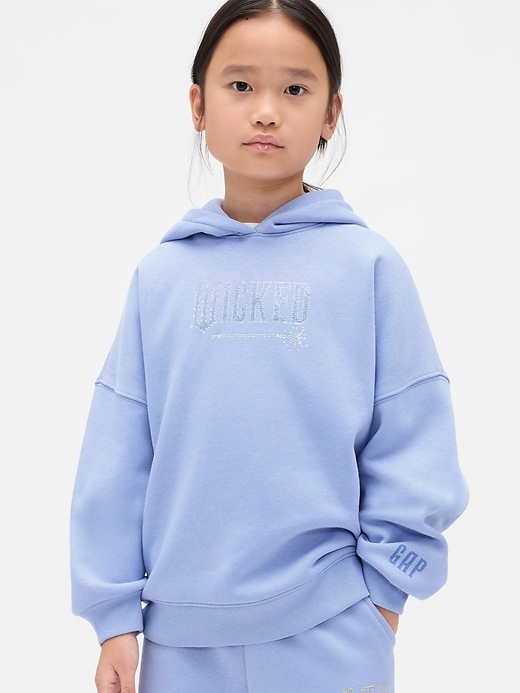 sweat à capuche oversize doux et vintage pour enfants