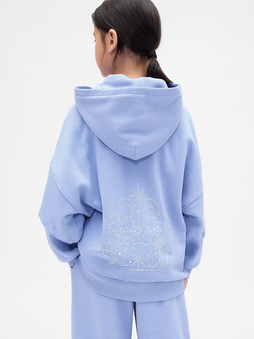 sweat à capuche oversize doux et vintage pour enfants