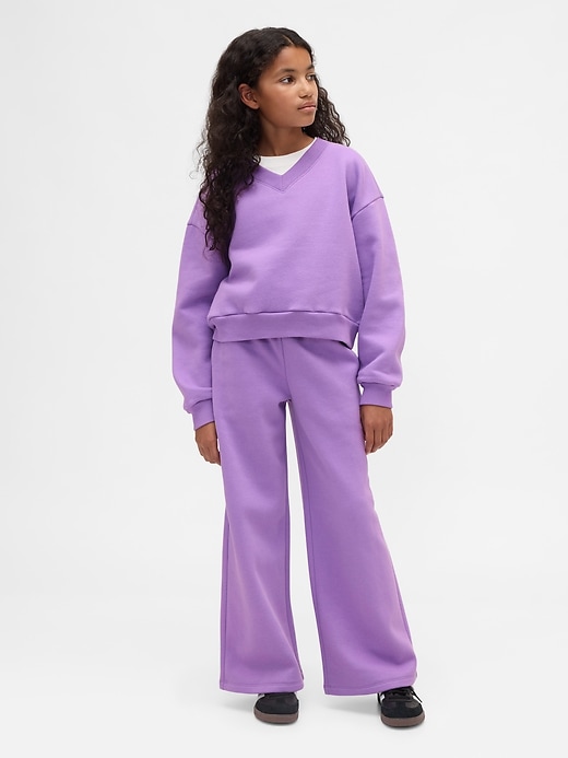 pantalon de survêtement ample et doux pour enfants style vintage
