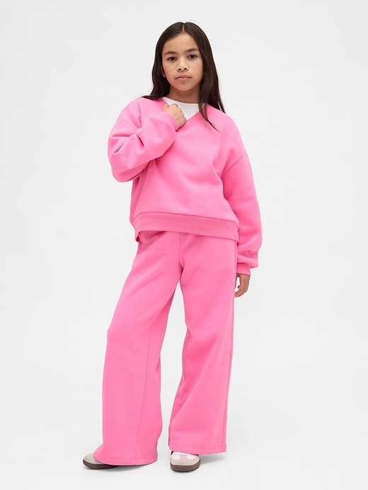 pantalon de survêtement ample et doux pour enfants style vintage