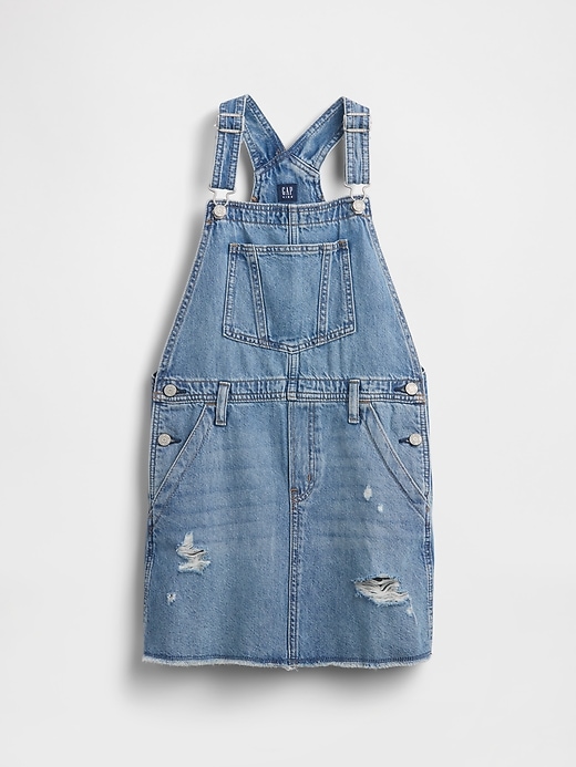 robe-salopette en jean pour enfant