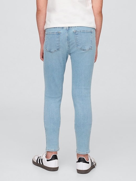jeggings à enfiler taille mi-haute pour enfants