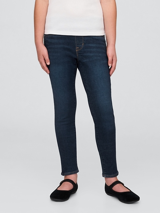 jeggings à enfiler taille mi-haute pour enfants