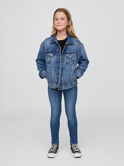 jeggings à enfiler taille mi-haute pour enfants