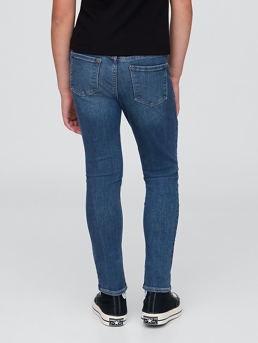 jeggings à enfiler taille mi-haute pour enfants