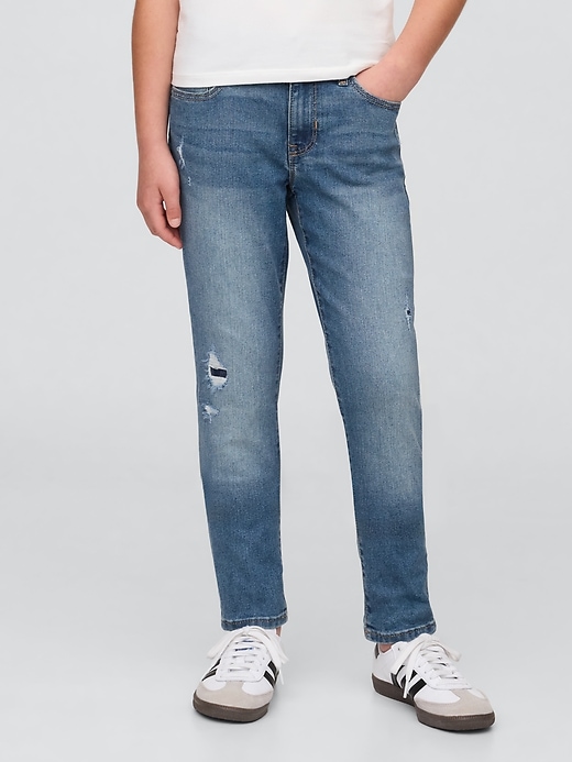 jeans super skinny taille mi-haute pour enfants