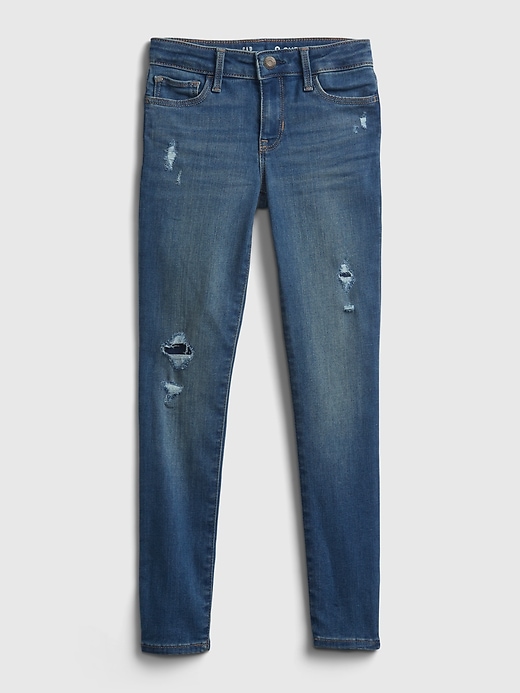jeans super skinny taille mi-haute pour enfants