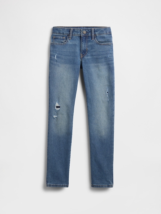 jeans super skinny taille mi-haute pour enfants
