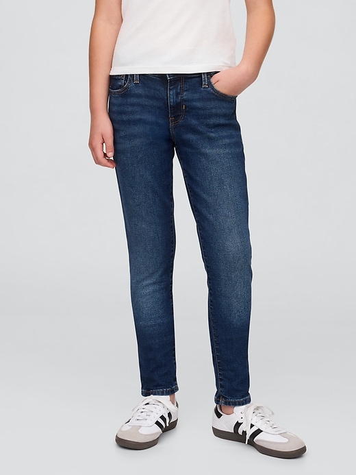 jeans super skinny taille mi-haute pour enfants parfaits pour tous les jours