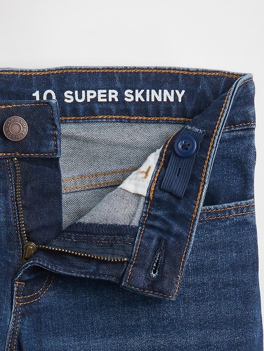 jeans super skinny taille mi-haute pour enfants parfaits pour tous les jours