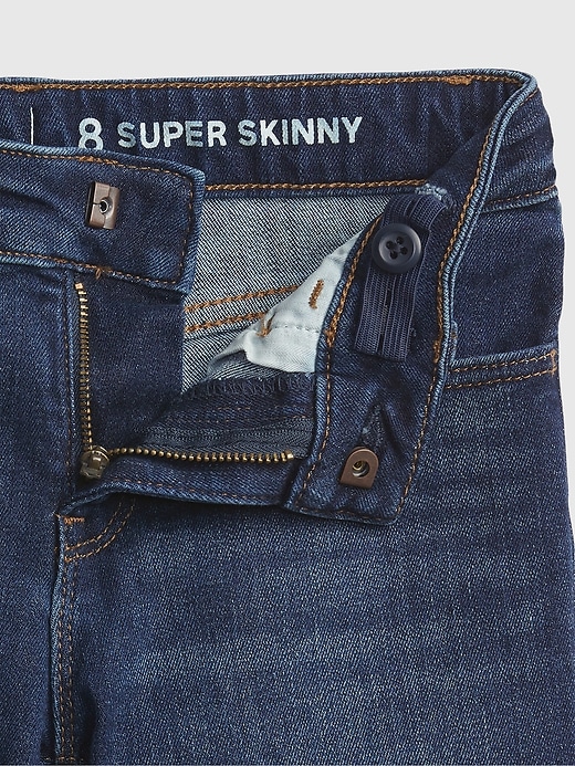 jeans super skinny taille mi-haute pour enfants parfaits pour tous les jours