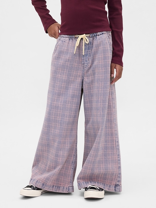 jeans amples taille basse pour enfants