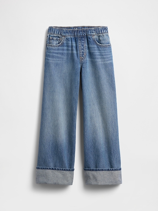 jeans amples à taille basse pour enfants
