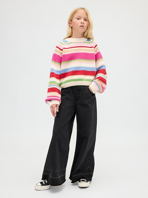 jeans baggy taille basse pour enfants