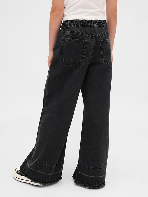 jeans baggy taille basse pour enfants