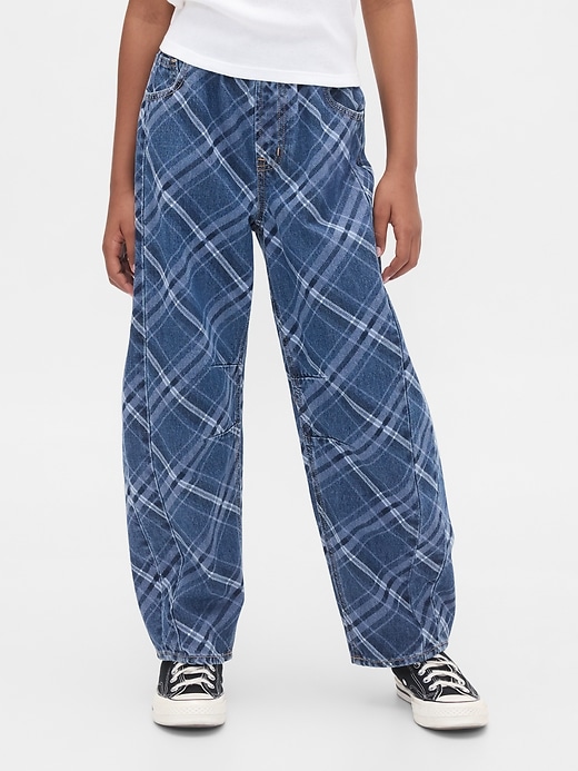 jeans taille haute easy barrel pour enfants