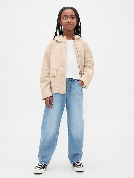 jeans taille haute easy barrel pour enfants